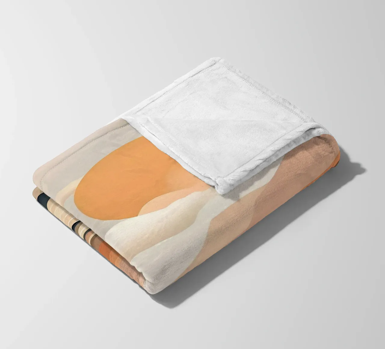 Tramonto sereno coperta in pile da Artistic-shop