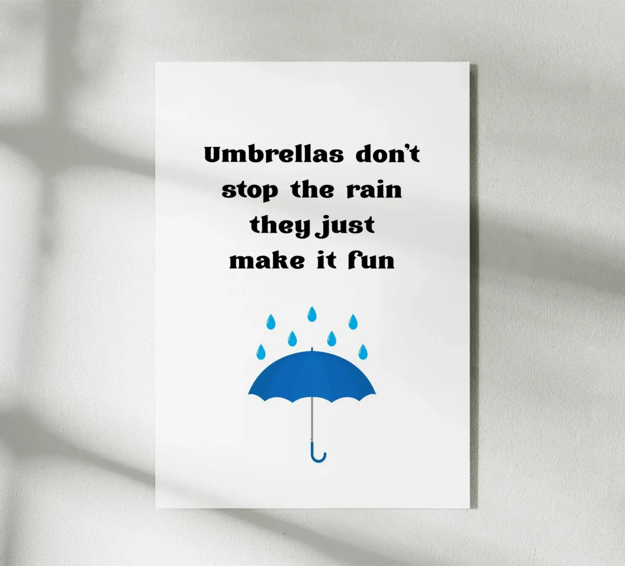 Umbrella plexiglass da PinkCandyWalls