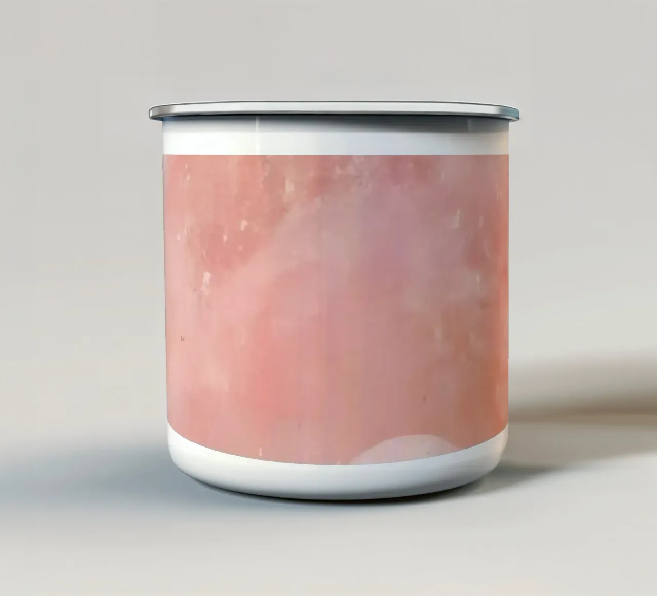 Lavaggio astratto ad acquerello tazza in smalto da DesignDoodle