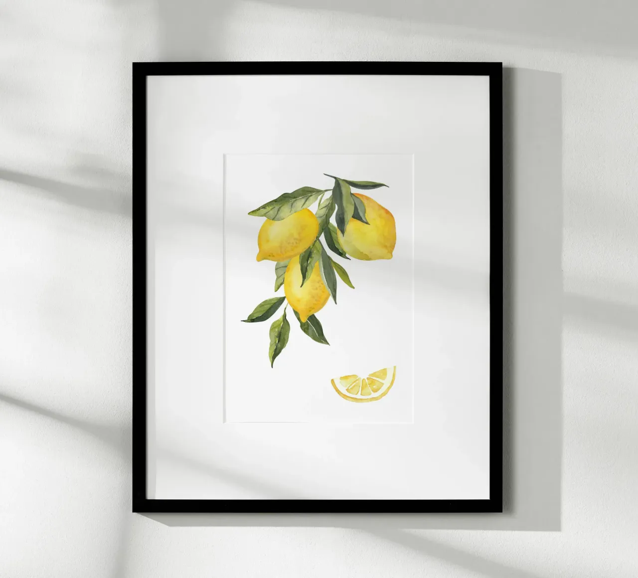 Lemons carta hahnemühle da PinkCandyWalls