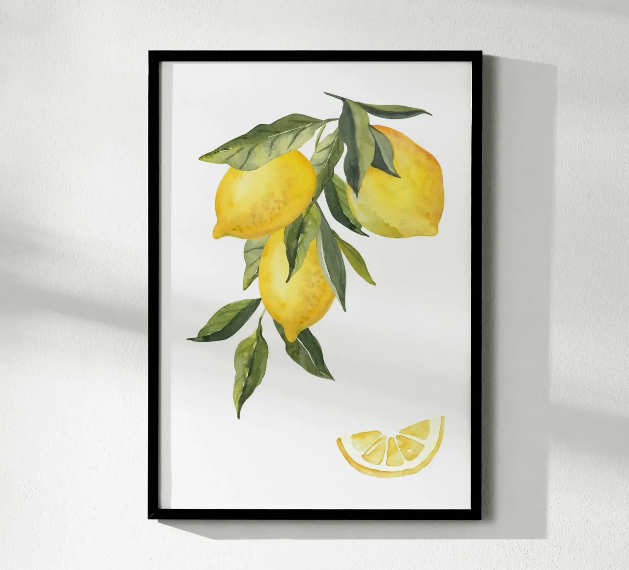 Lemons carta hahnemühle da PinkCandyWalls