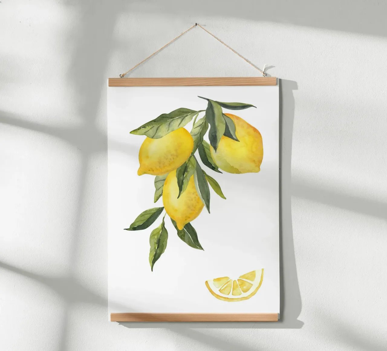 Lemons poster da PinkCandyWalls