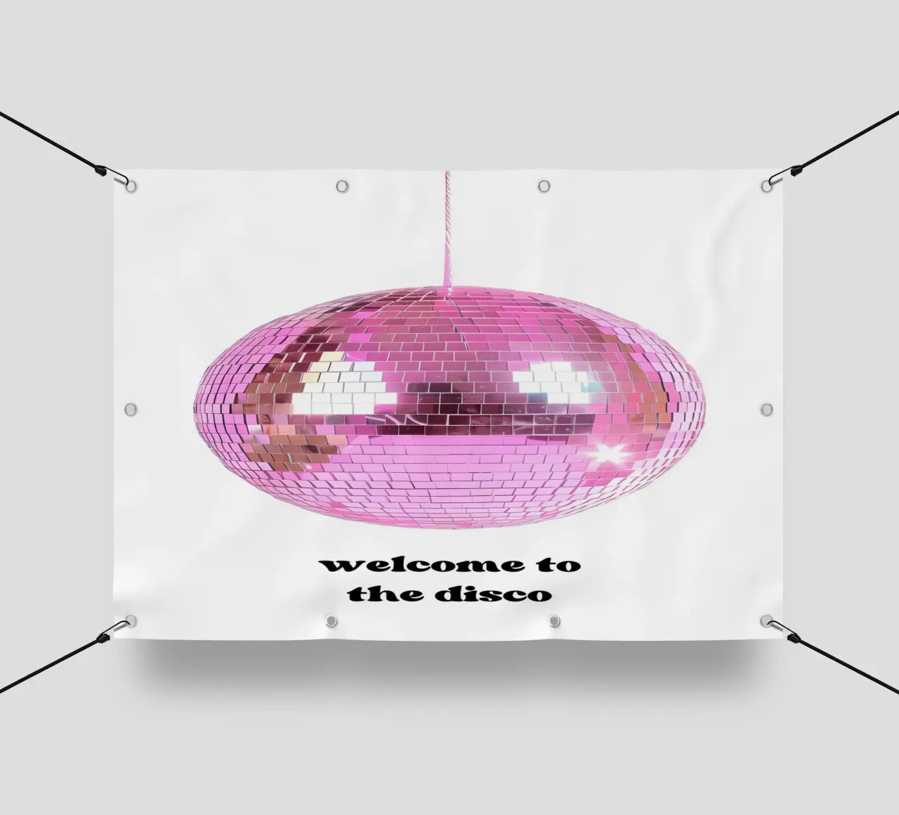 Disco telo in pvc da PinkCandyWalls