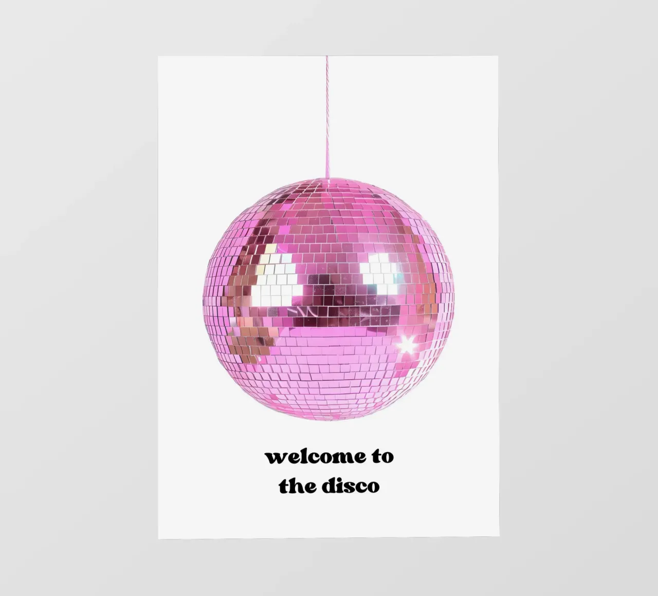 Disco telo in pvc da PinkCandyWalls