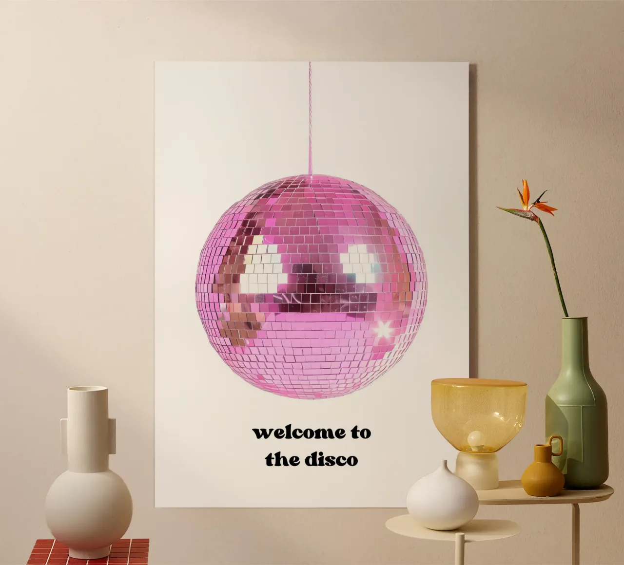 Disco plexiglass da PinkCandyWalls