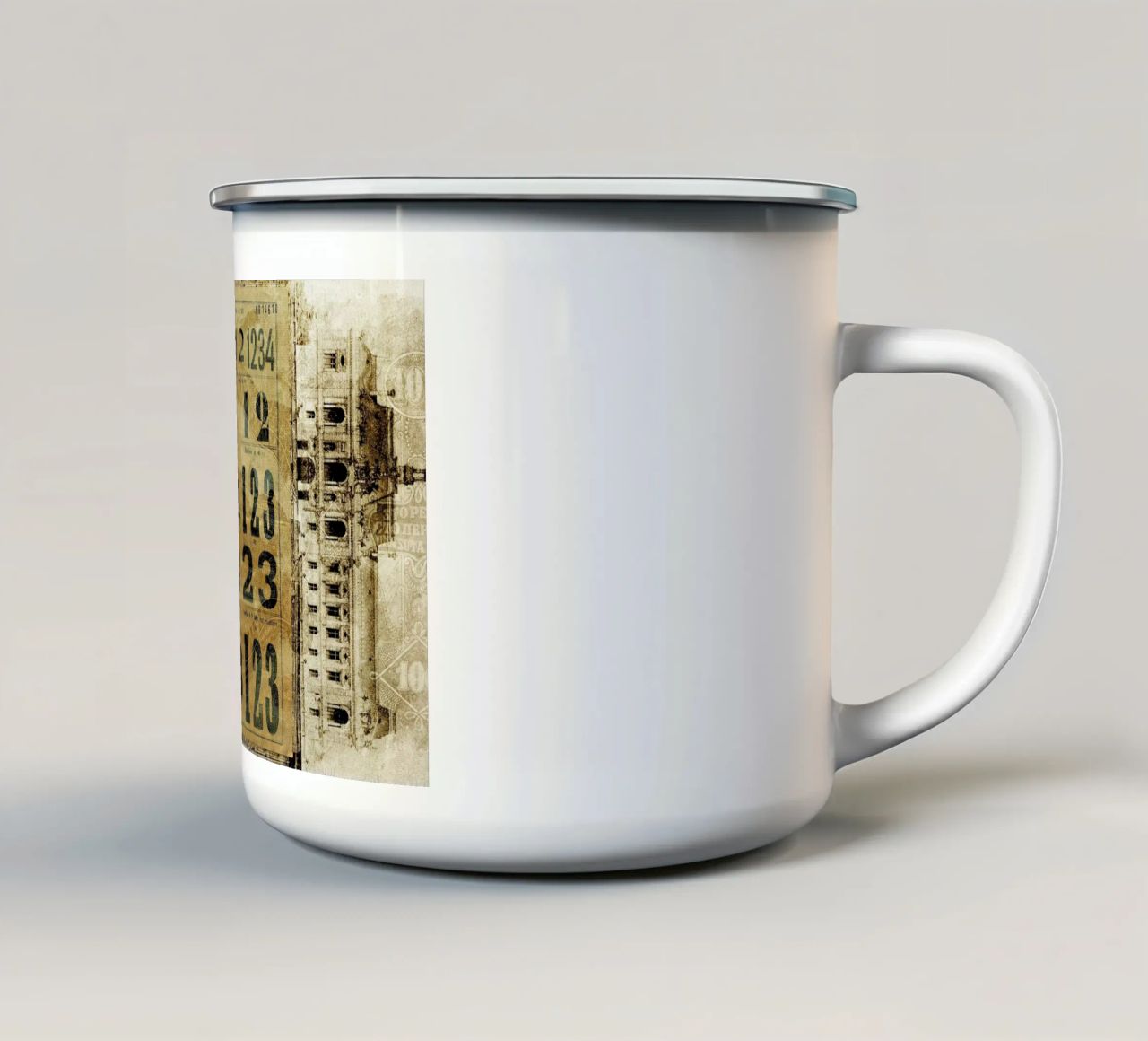 Ephemera 5 tazza in smalto da Mr Cup