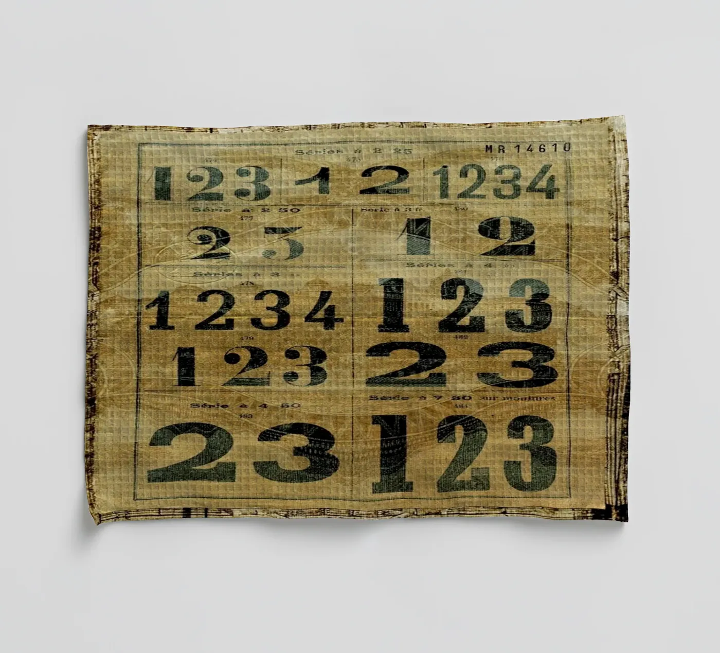 Ephemera 5 torchon de Mr Cup