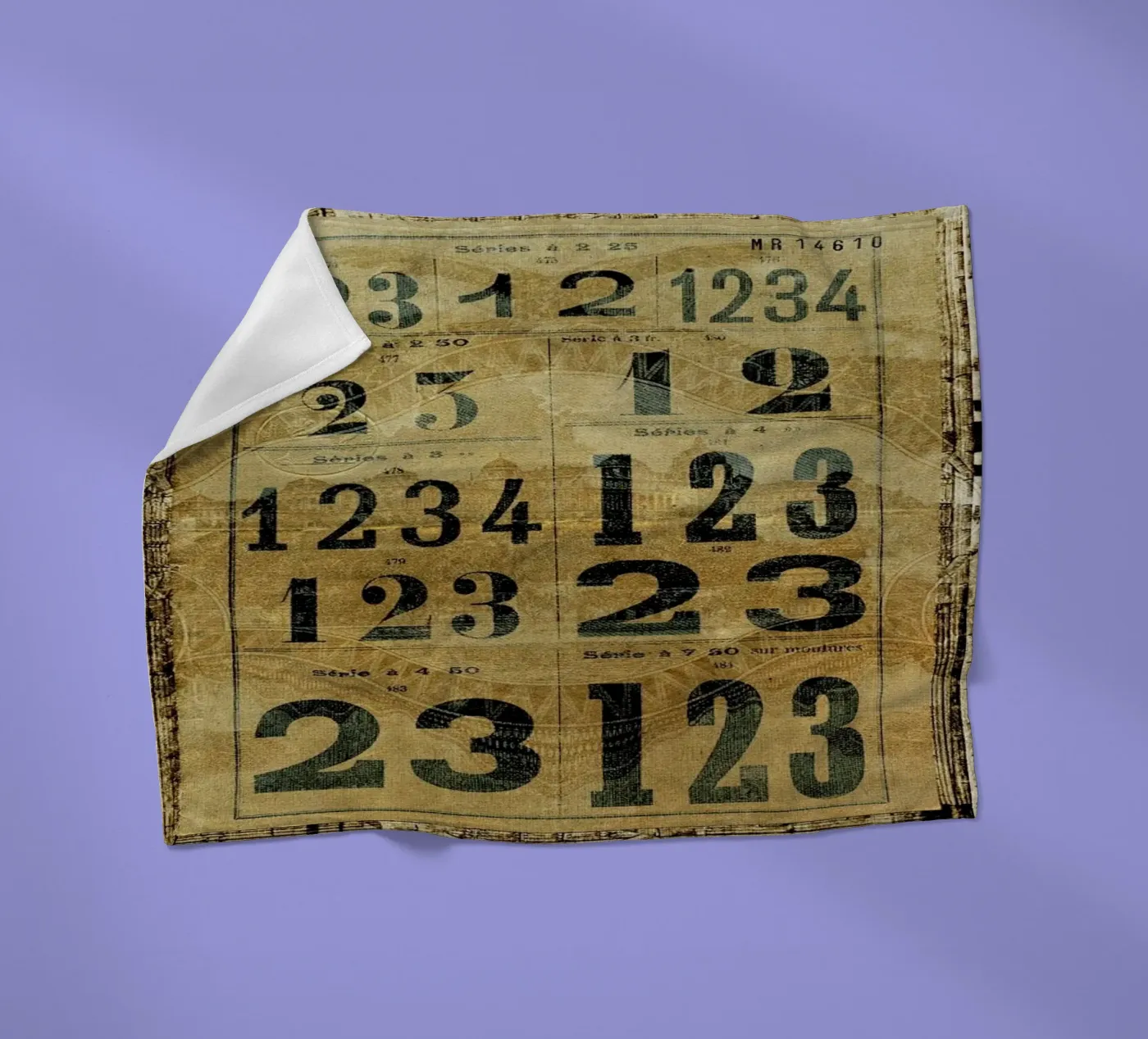 Ephemera 5 Fleecedecke von Mr Cup