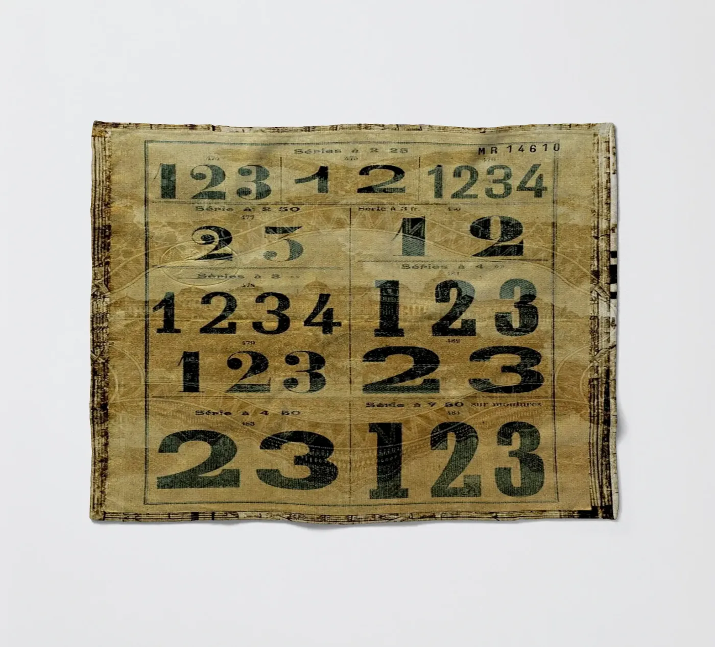Ephemera 5 Fleecedecke von Mr Cup