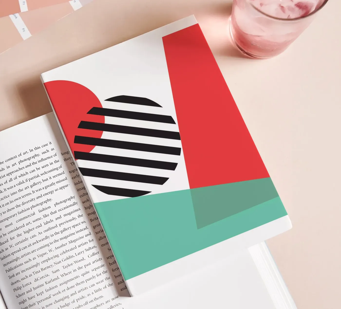 Throwing Shapes notebook by Kim Hubball Studio