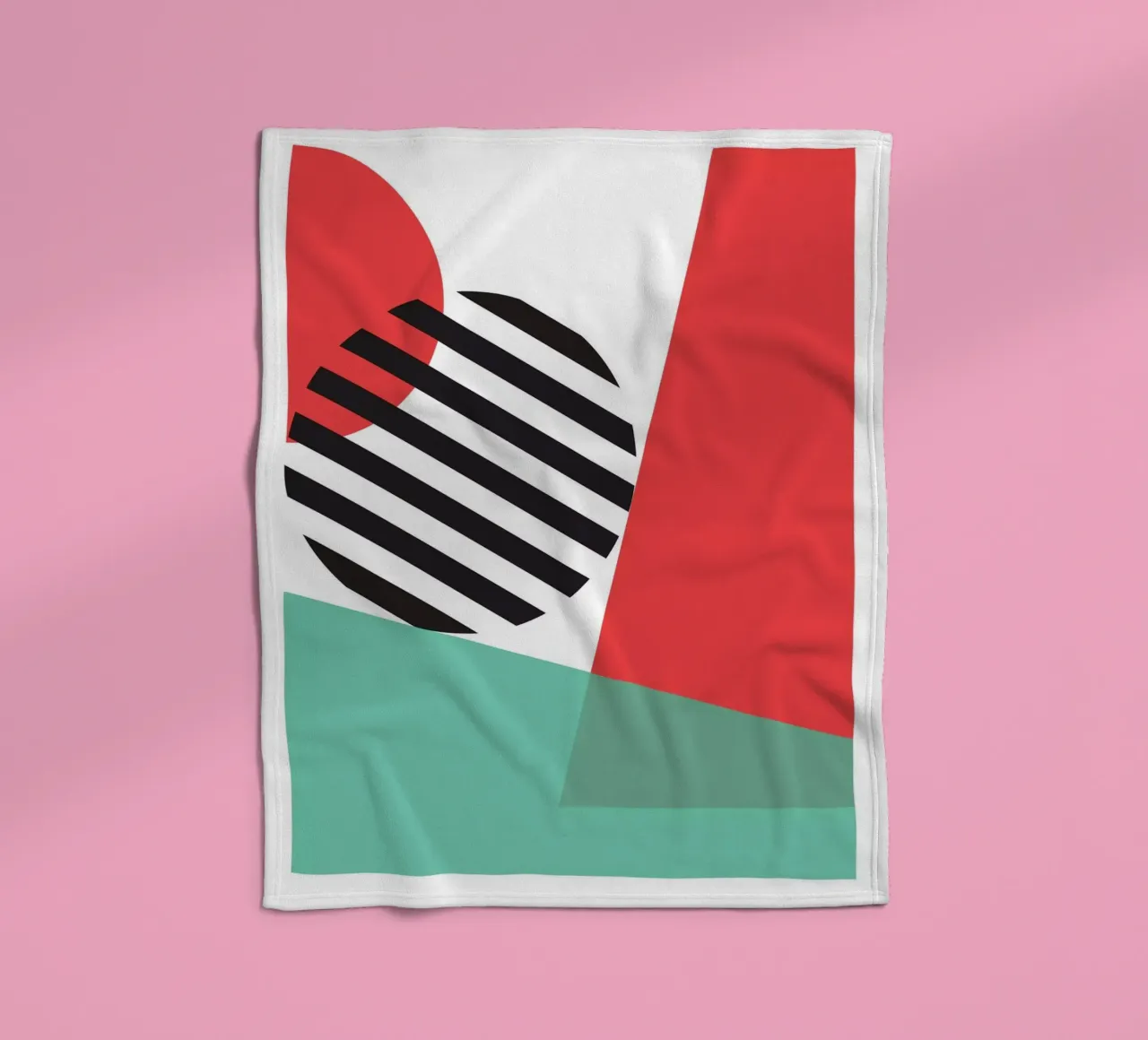 Formen werfen Fleecedecke von Kim Hubball Studio