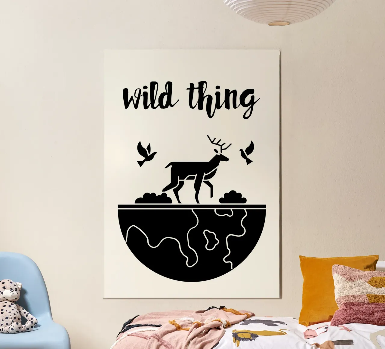 Wild thing poster da PinkCandyWalls