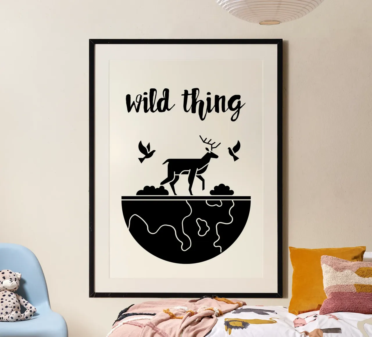 Wild thing poster da PinkCandyWalls