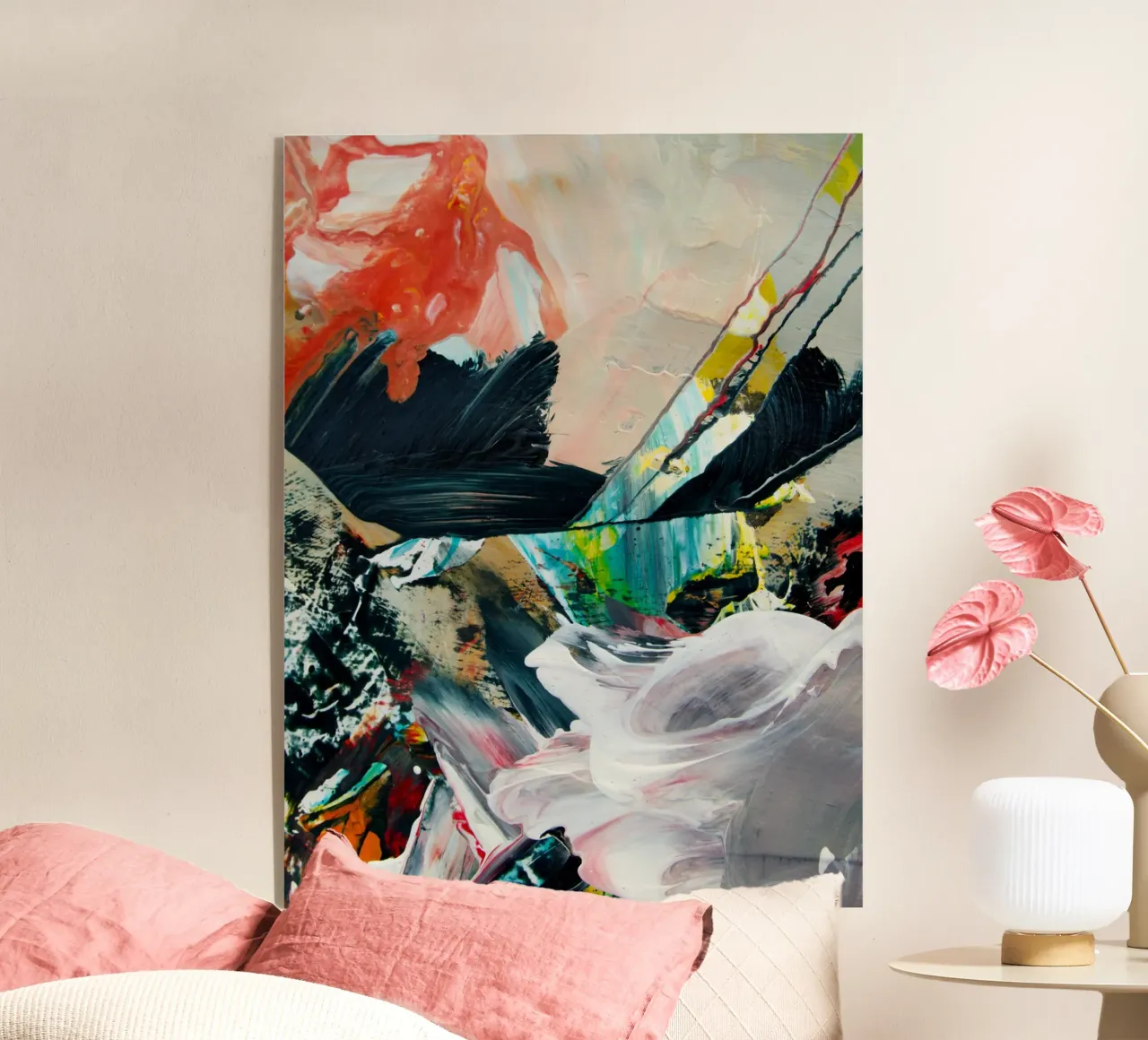 abstract painting xv plexiglass da vintageshop