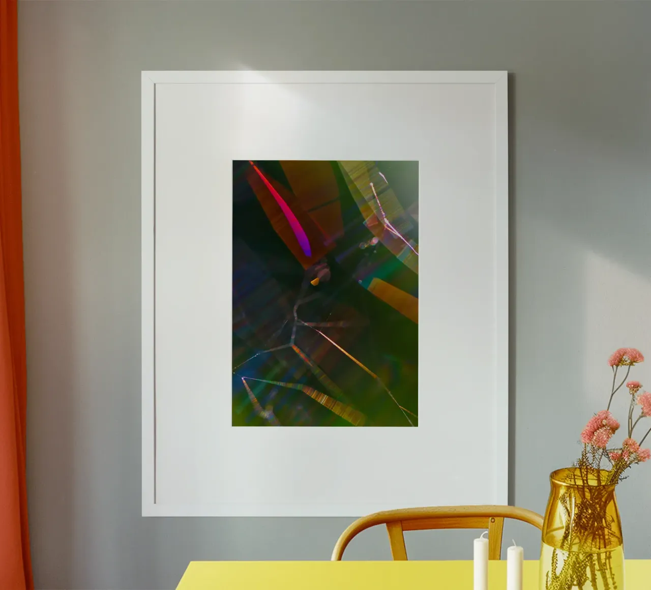 abstract spider web poster da vintageshop