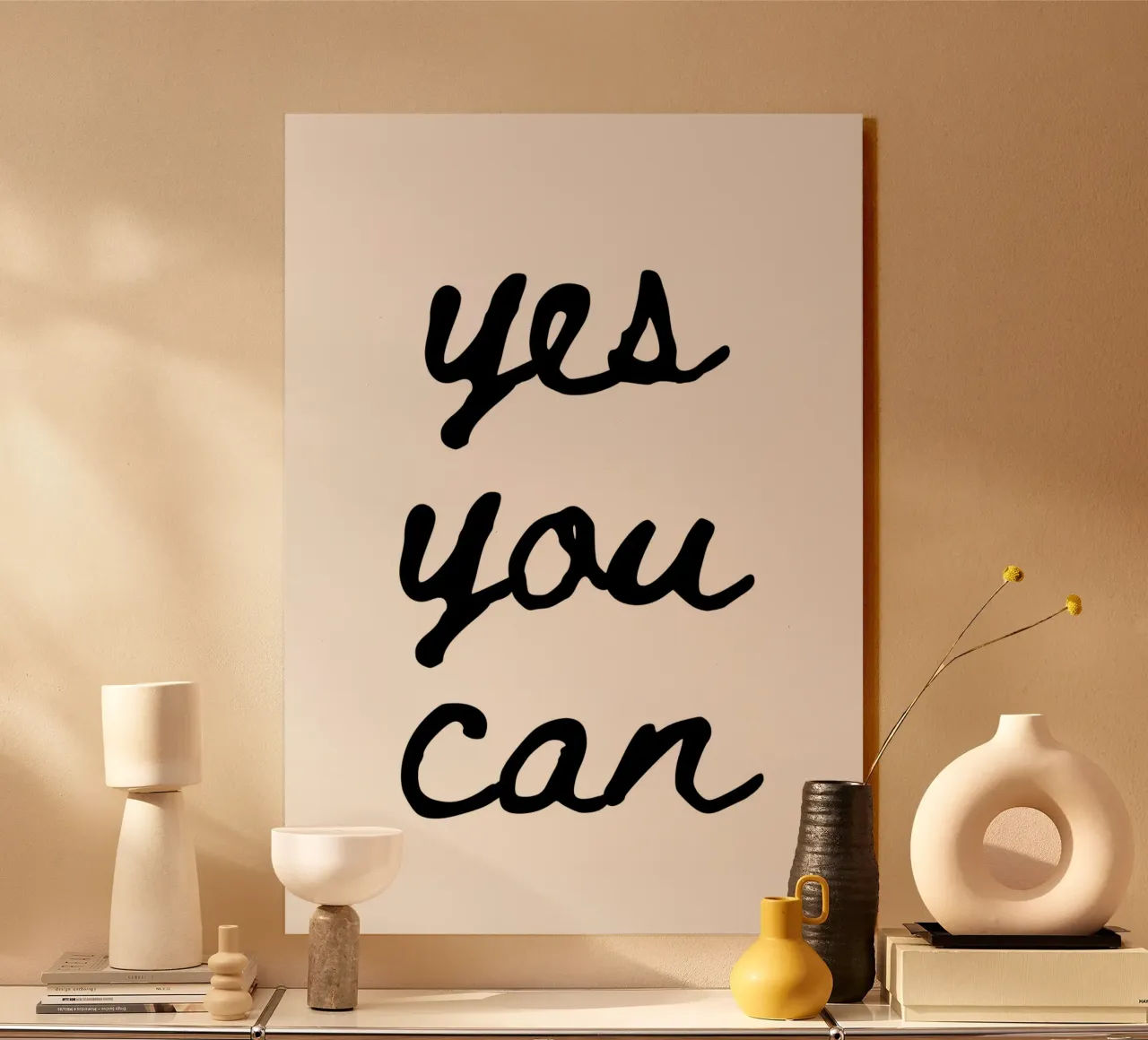 Yes you can alluminio dibond da PinkCandyWalls
