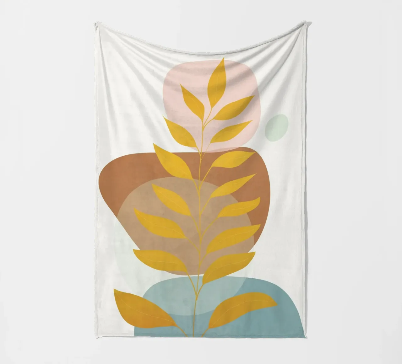 Soft Abstract Shapes 06 coperta in pile da Flow Line