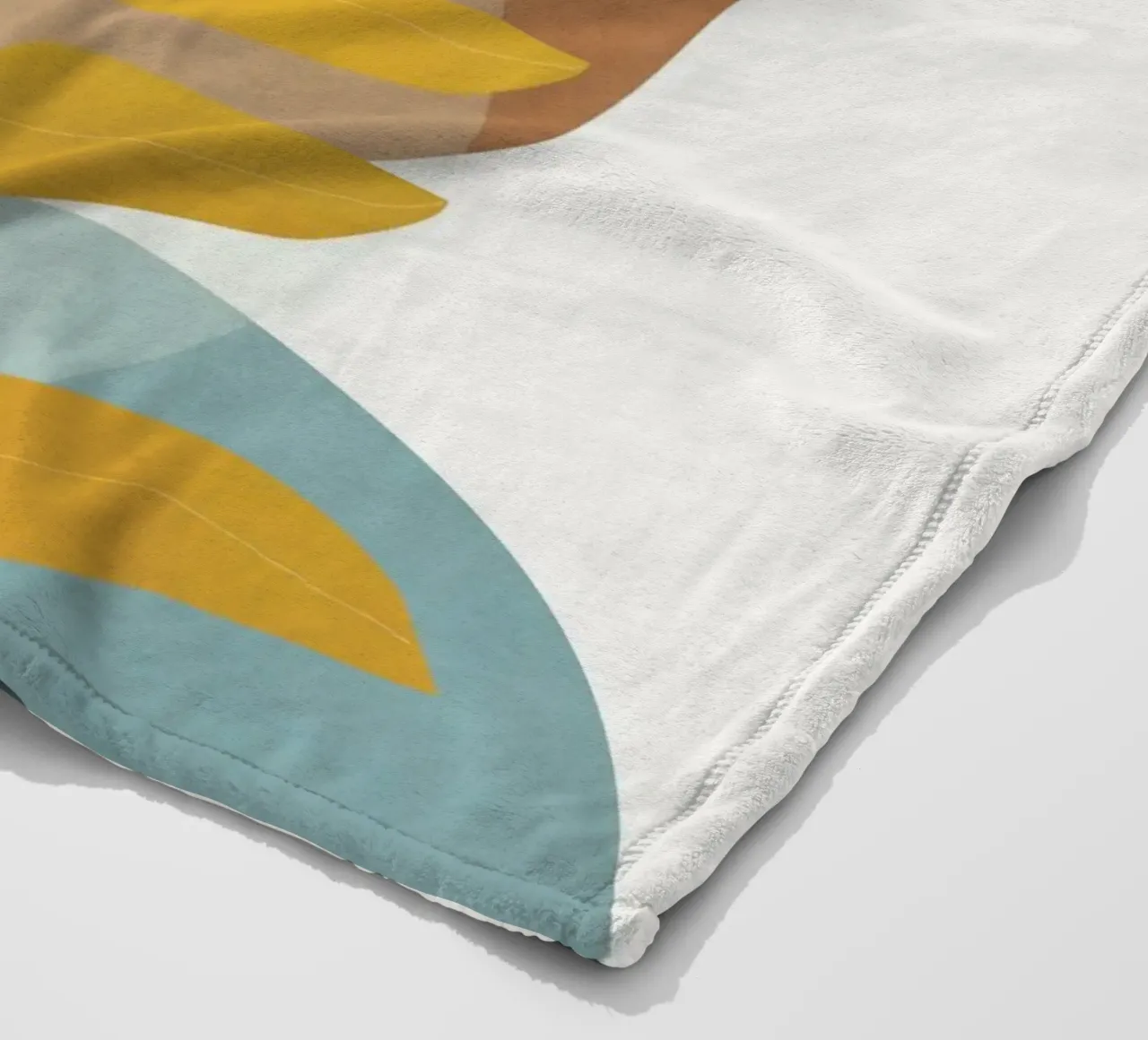 Soft Abstract Shapes 06 coperta in pile da Flow Line