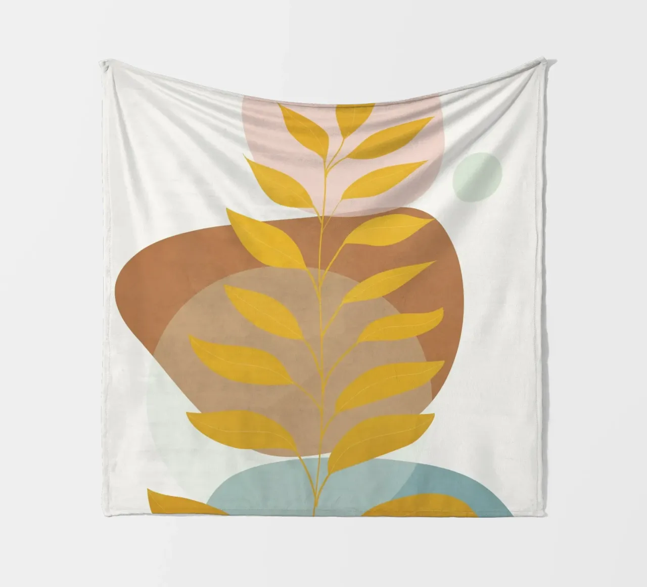 Soft Abstract Shapes 06 coperta in pile da Flow Line