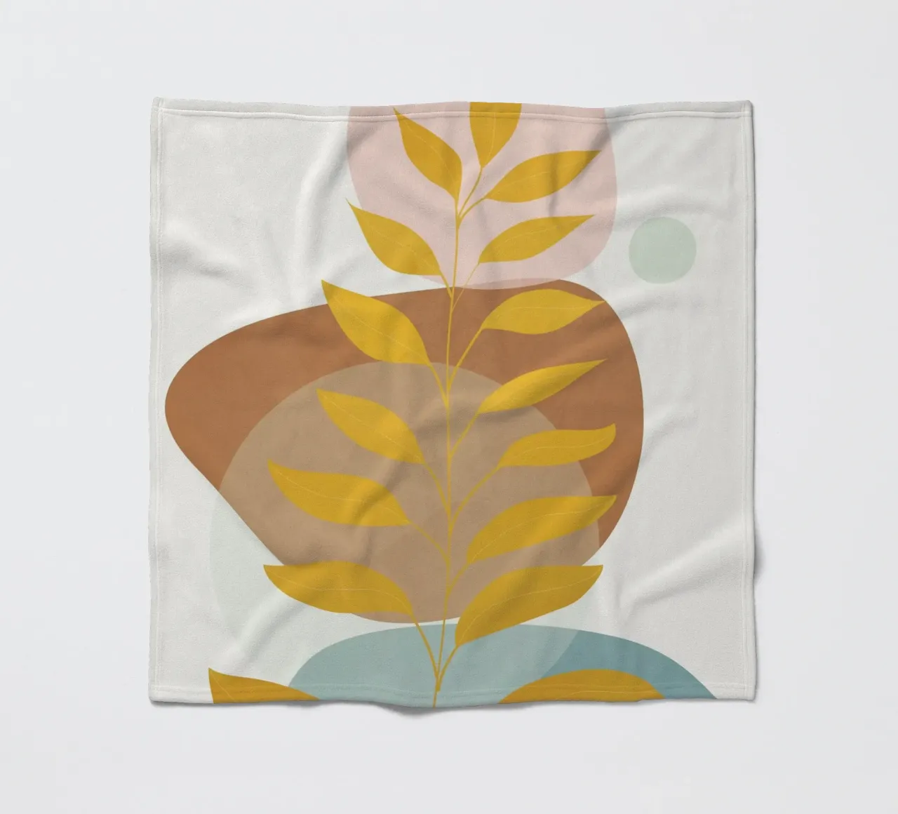 Soft Abstract Shapes 06 coperta in pile da Flow Line