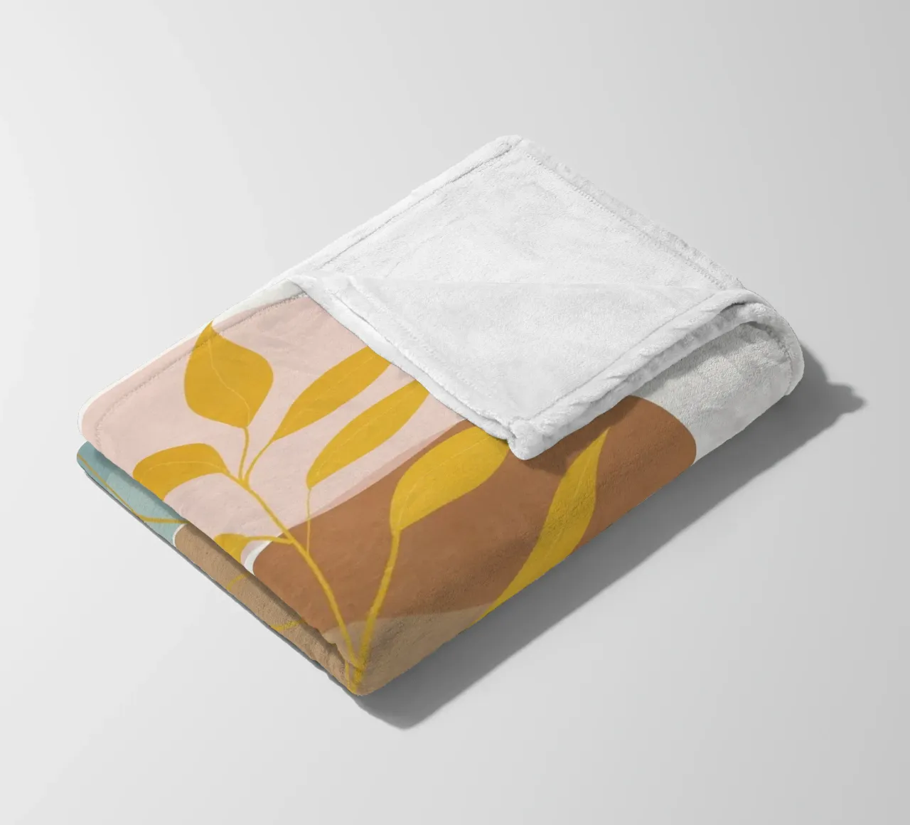 Soft Abstract Shapes 06 coperta in pile da Flow Line