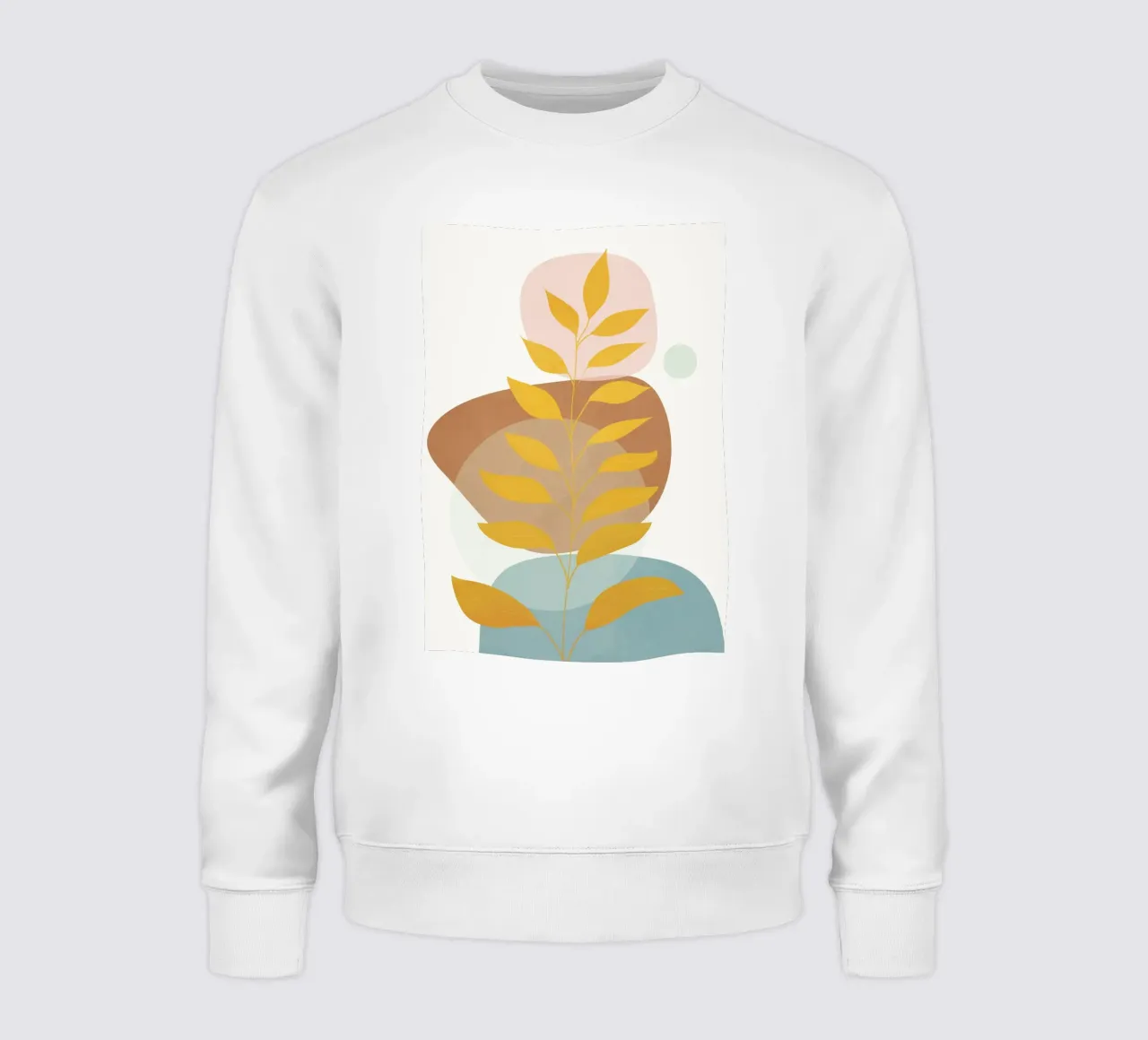 Soft Abstract Shapes 06 felpa da Flow Line