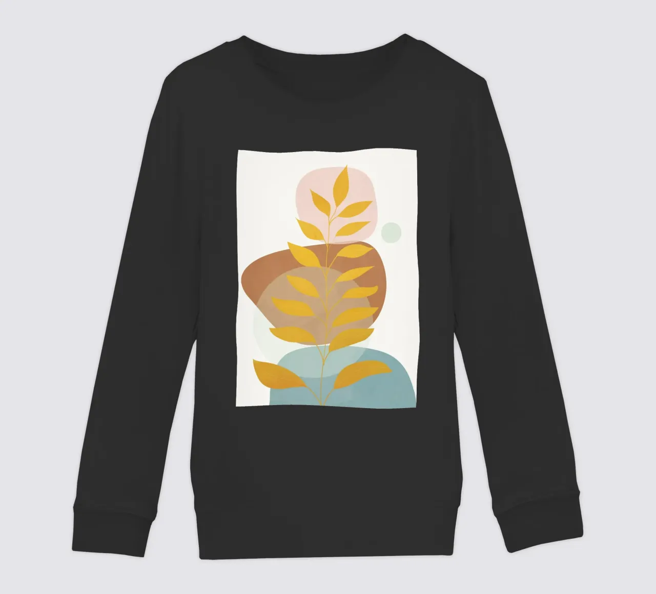 Soft Abstract Shapes 06 felpa bambino da Flow Line