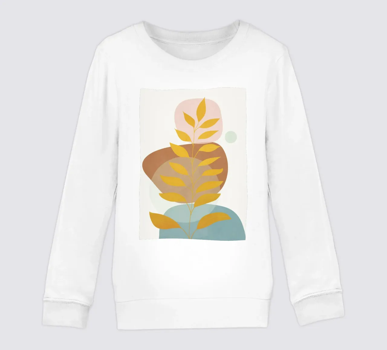 Soft Abstract Shapes 06 felpa bambino da Flow Line