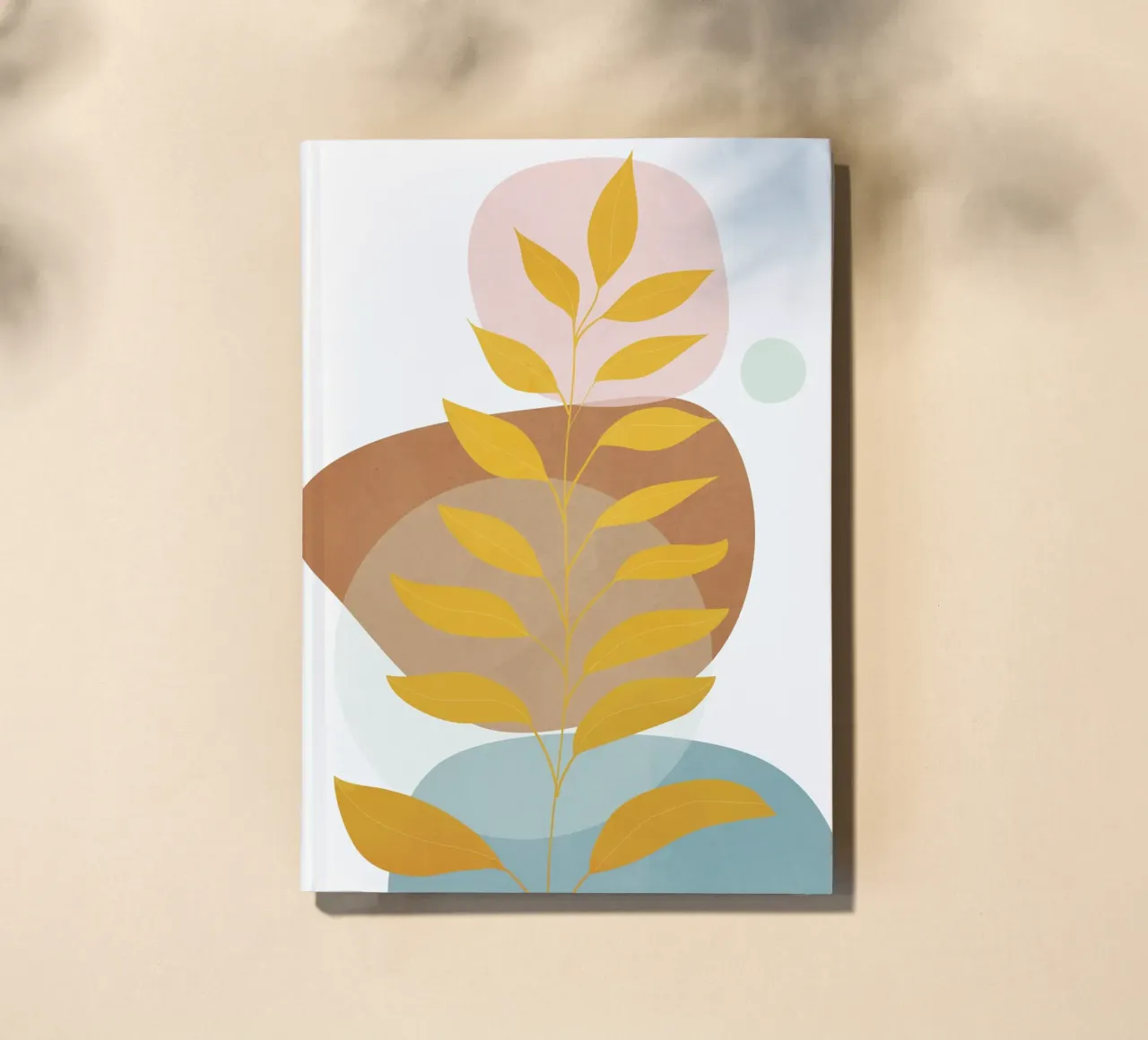 Soft Abstract Shapes 06 carnet de notes de Flow Line
