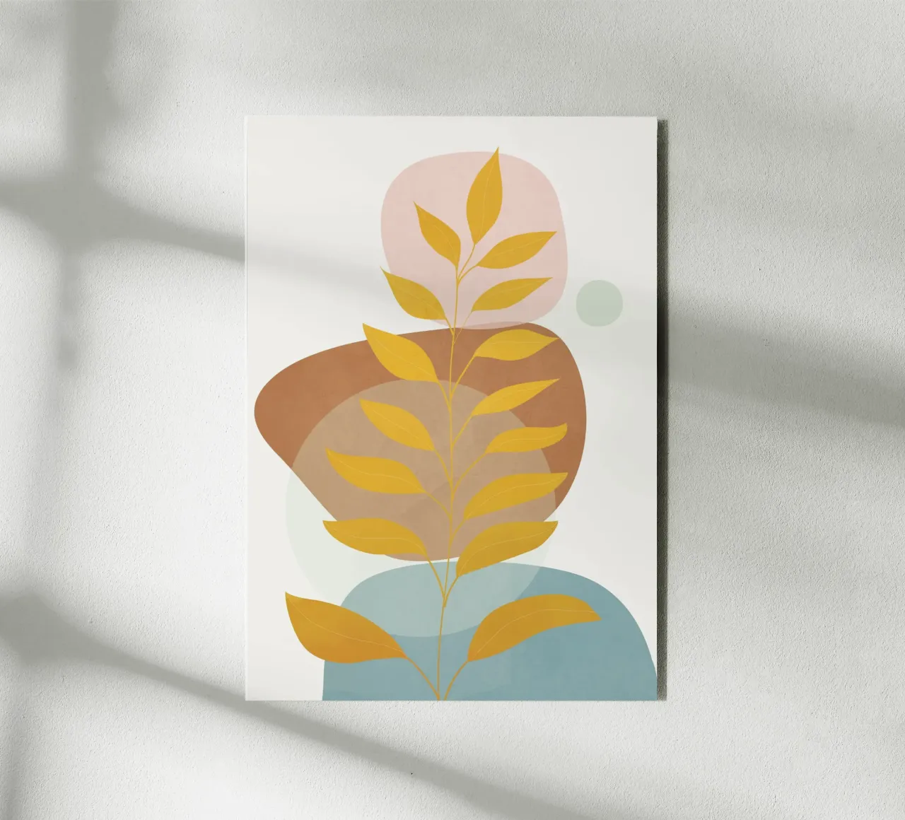 Soft Abstract Shapes 06 aluminio dibond de Flow Line