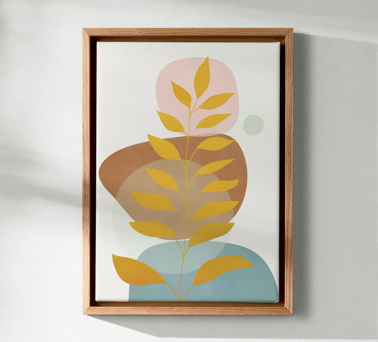 Soft Abstract Shapes 06 canvas van Flow Line