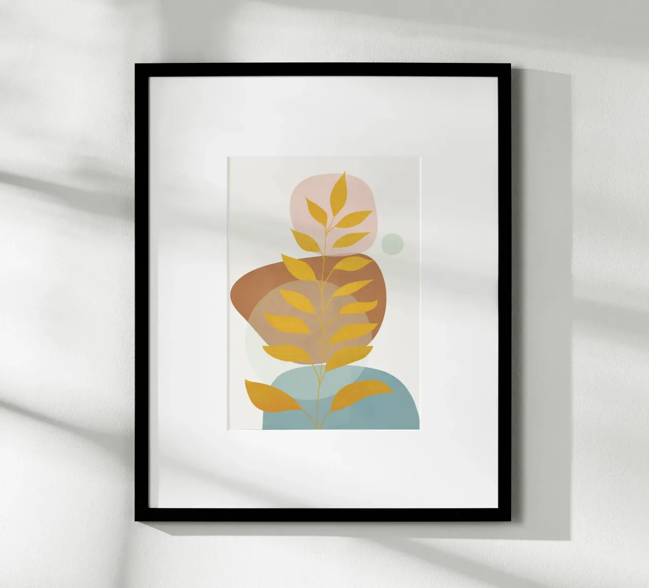 Soft Abstract Shapes 06 carta hahnemühle da Flow Line