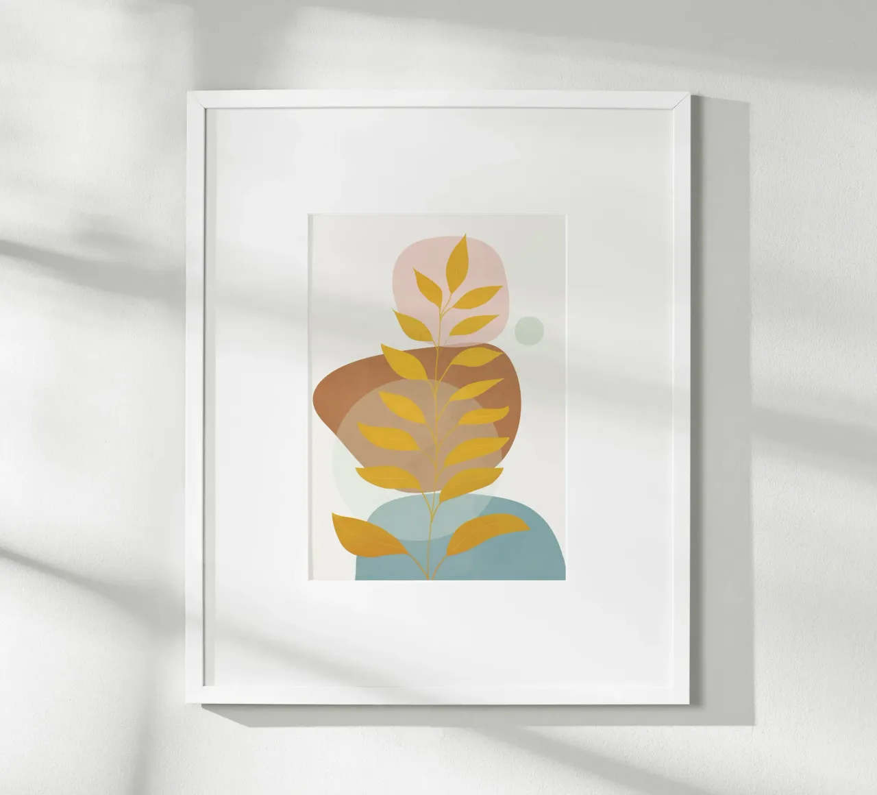 Soft Abstract Shapes 06 carta hahnemühle da Flow Line