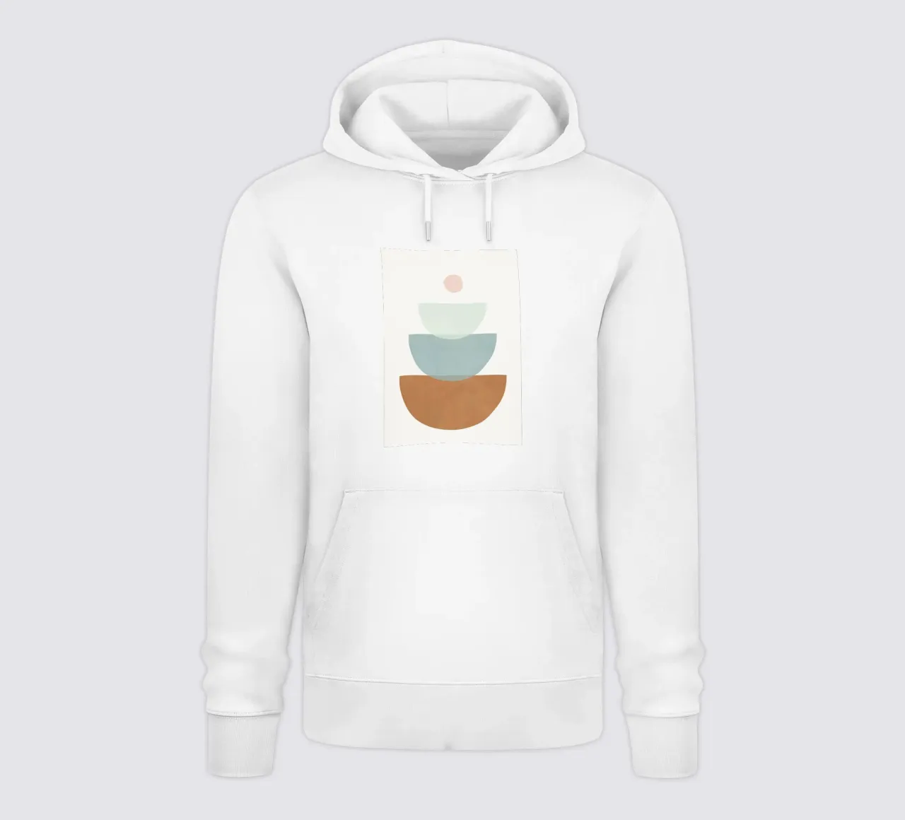 Soft Abstract Shapes 11 felpa con cappuccio da Flow Line