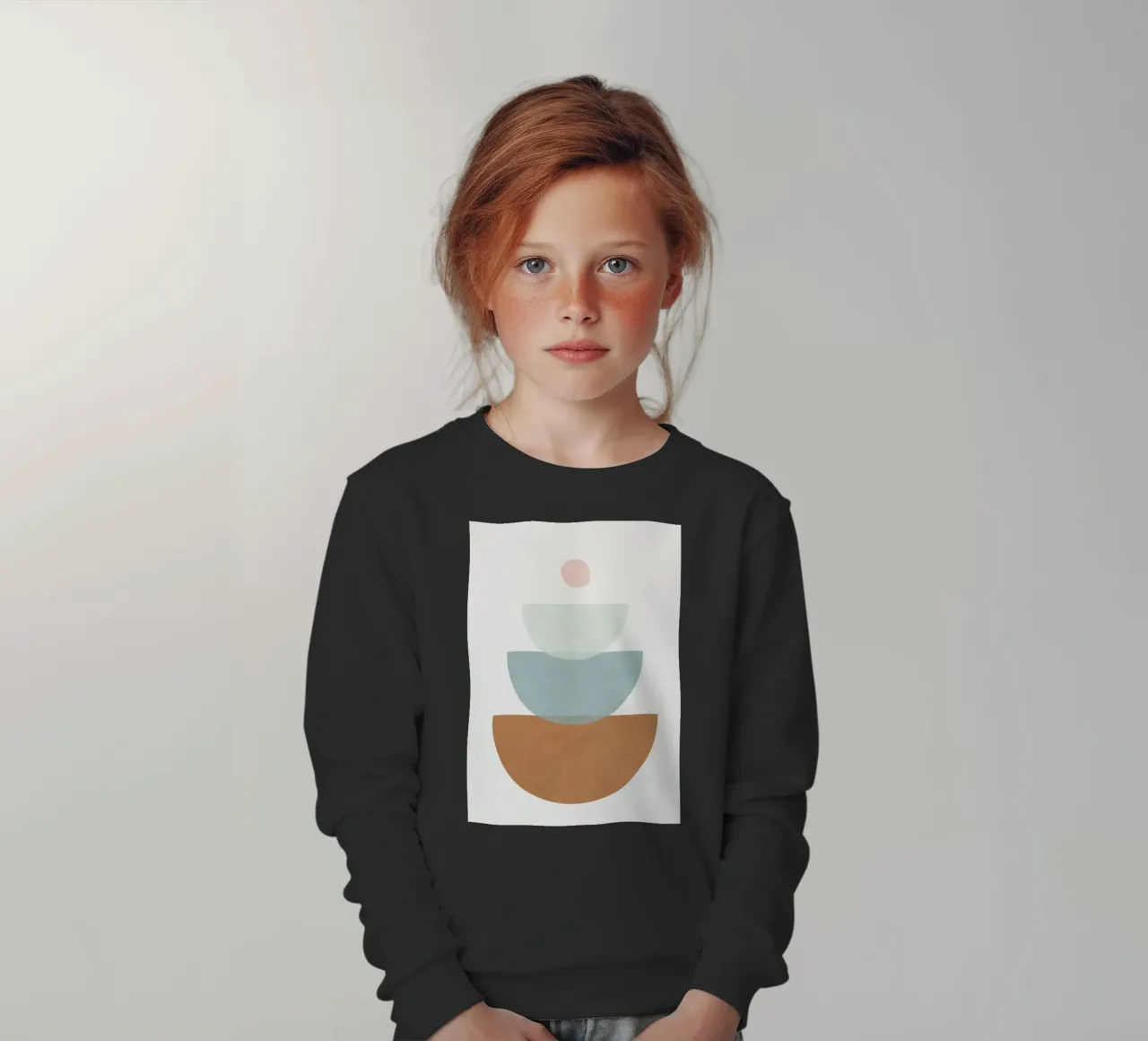 Soft Abstract Shapes 11 felpa bambino da Flow Line