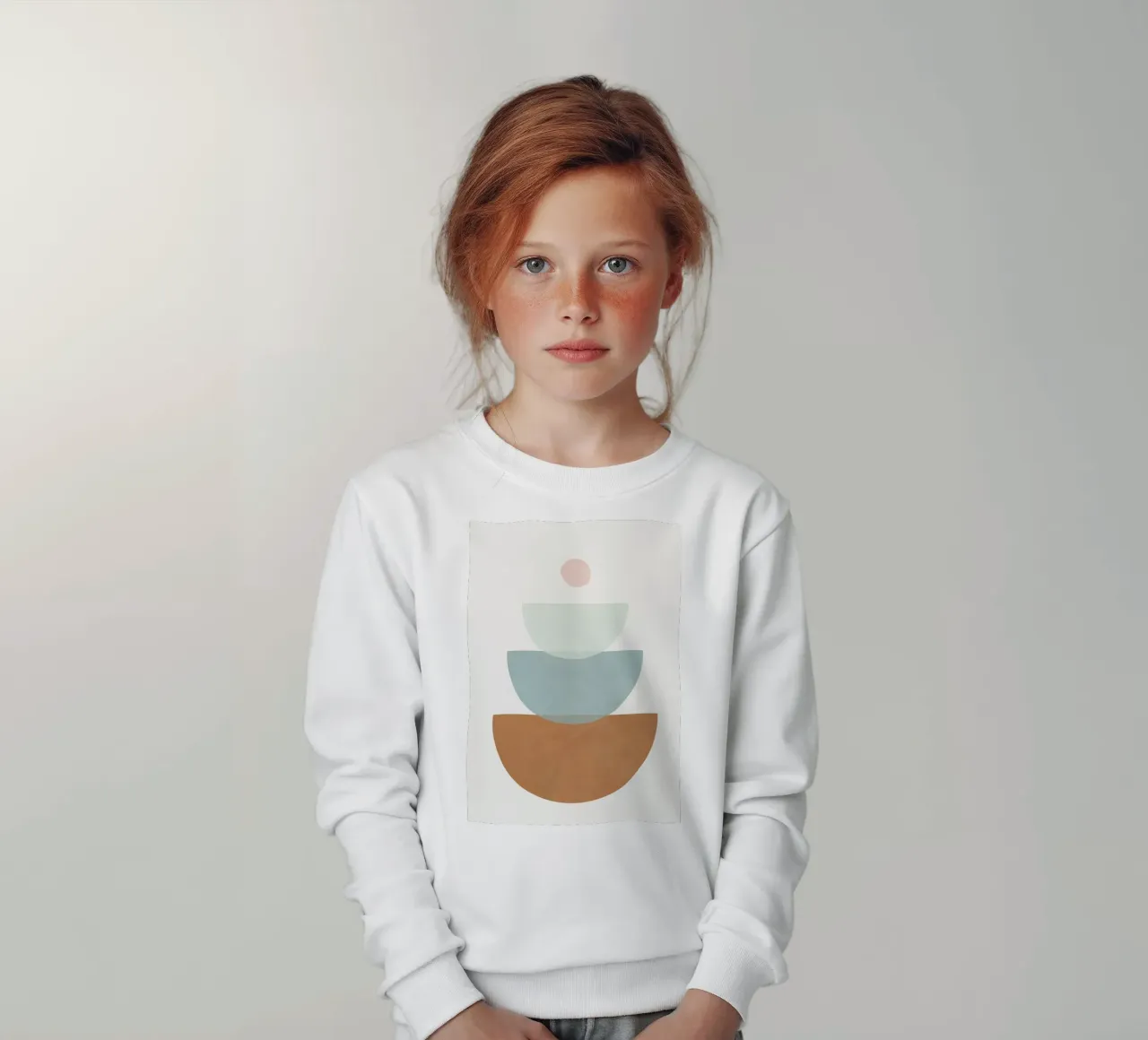 Soft Abstract Shapes 11 felpa bambino da Flow Line