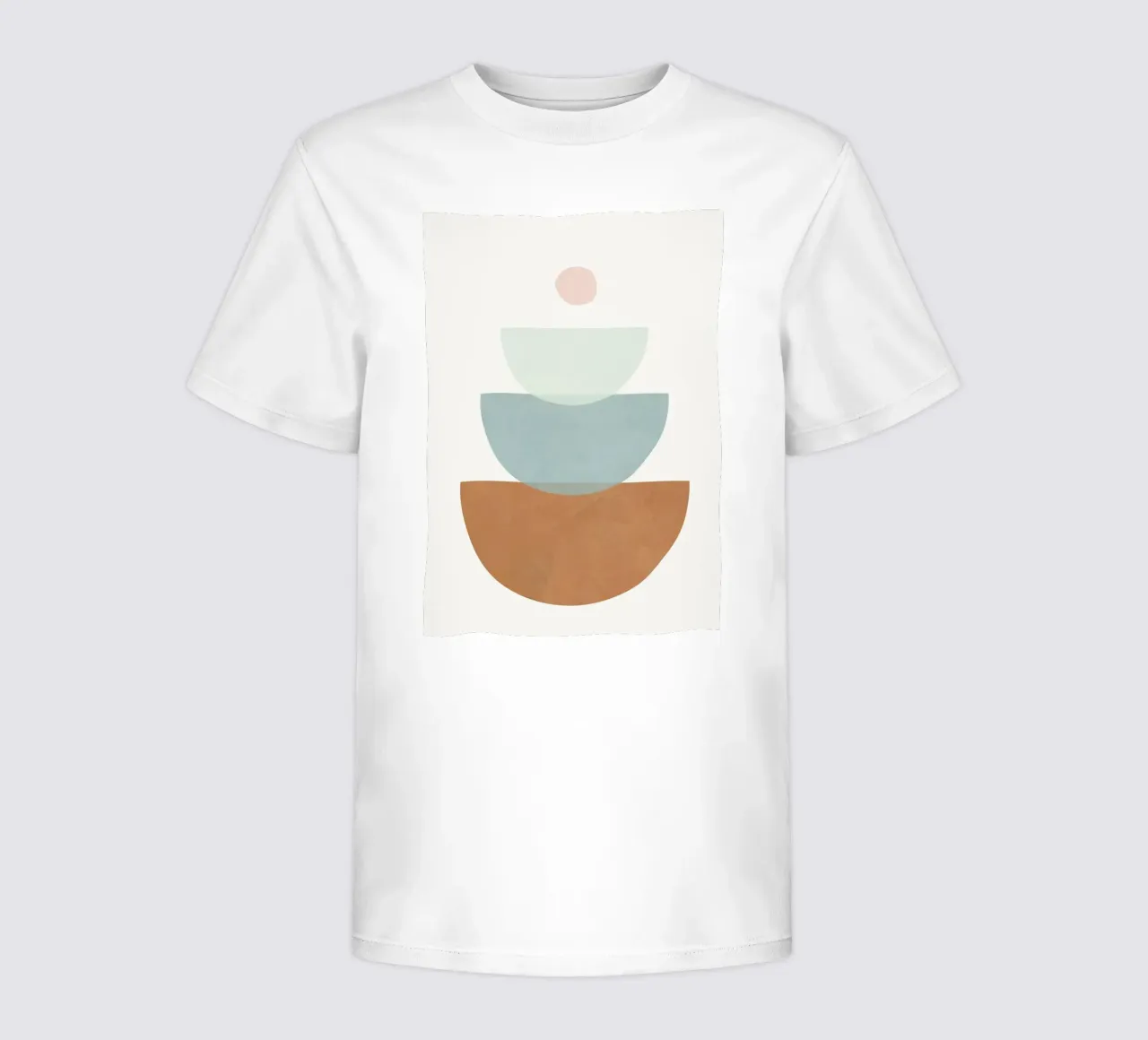 Soft Abstract Shapes 11 t-shirt bambini da Flow Line