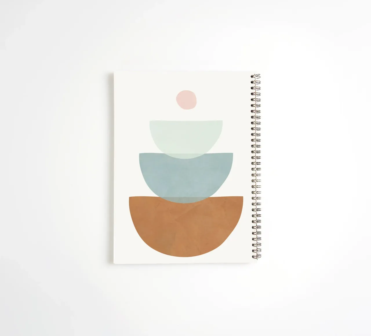 Soft Abstract Shapes 11 diario ad anelli da Flow Line