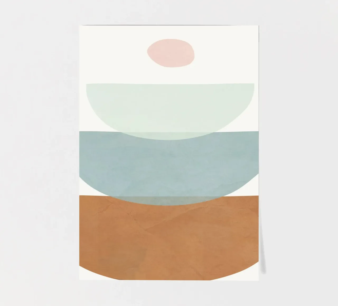 Soft Abstract Shapes 11 foglio adesivo da Flow Line
