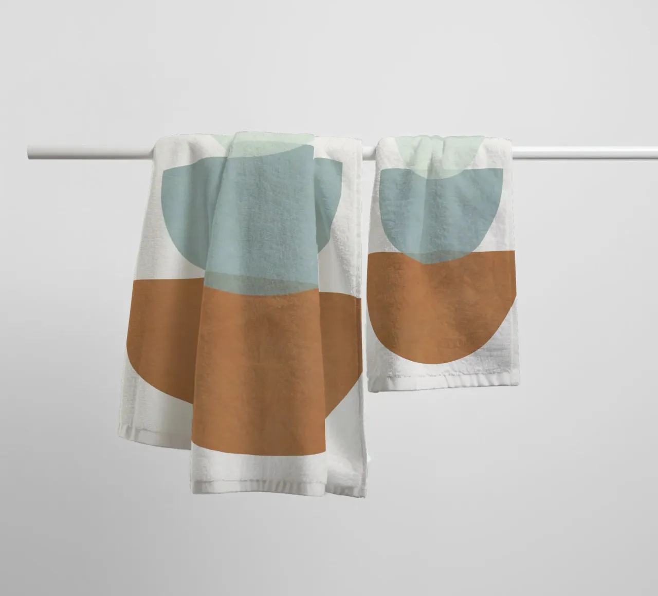 Soft Abstract Shapes 11 asciugamano da bagno da Flow Line