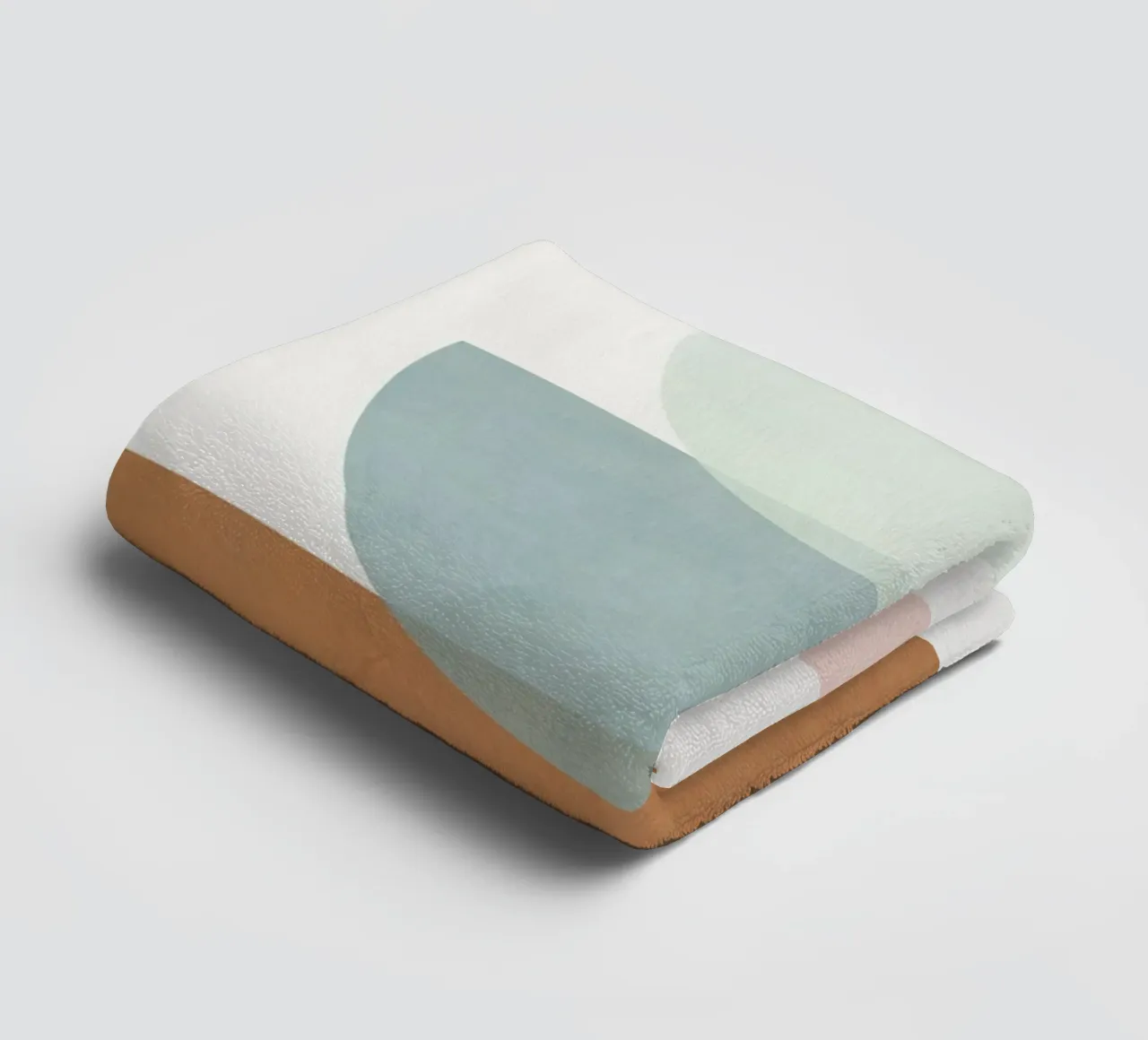 Soft Abstract Shapes 11 badhanddoek van Flow Line
