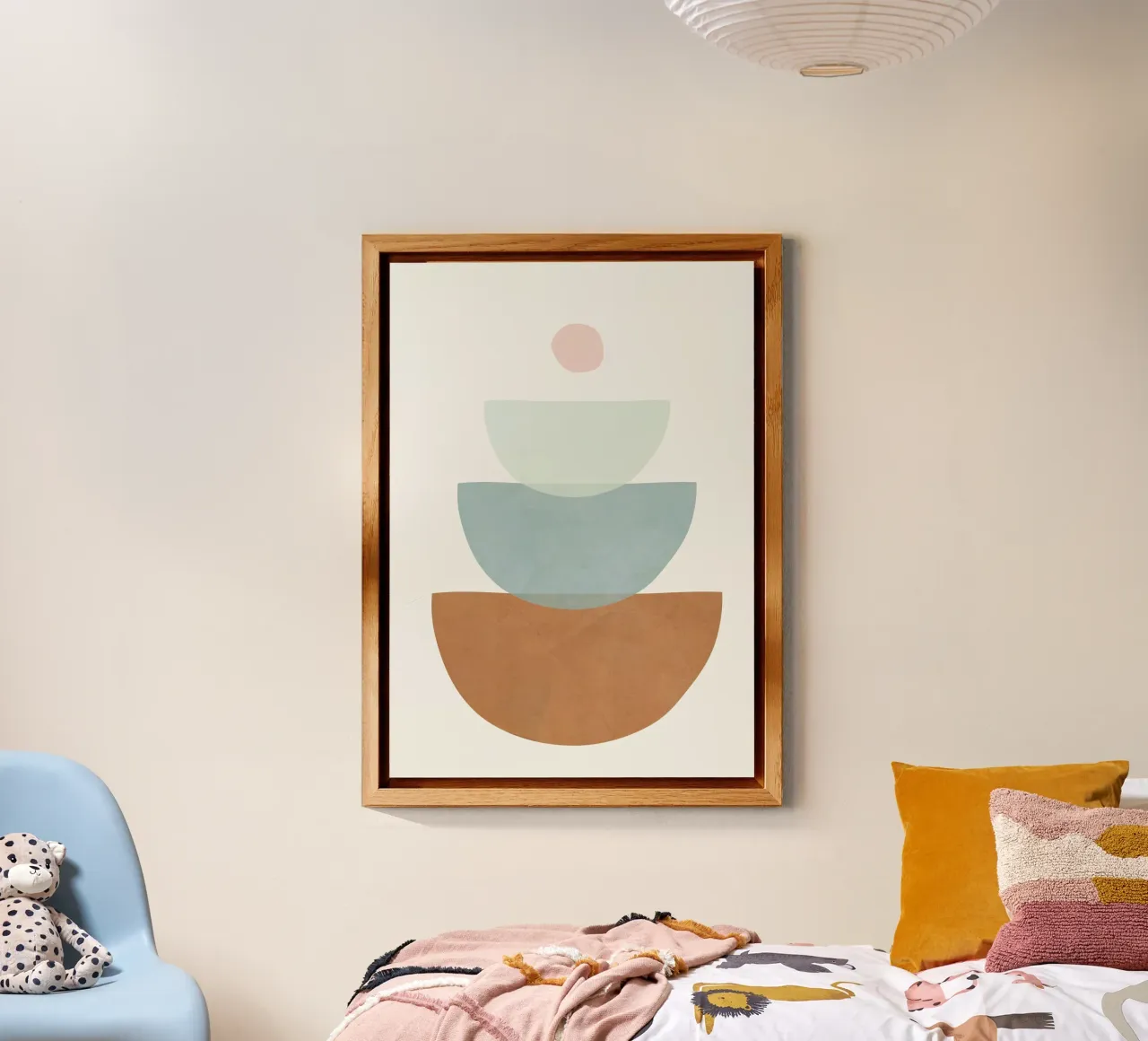 Soft Abstract Shapes 11 alluminio dibond da Flow Line