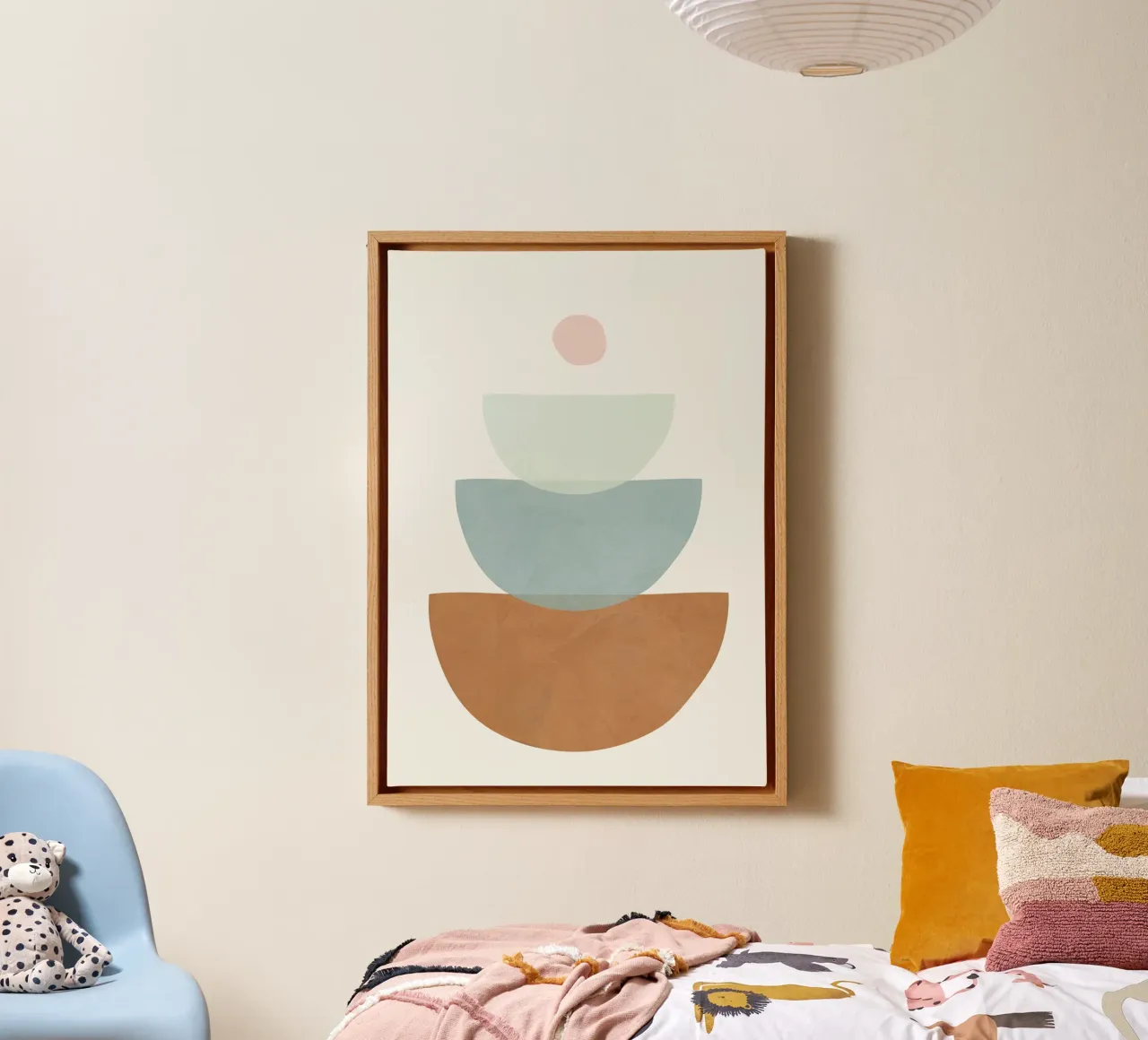 Soft Abstract Shapes 11 tela da Flow Line
