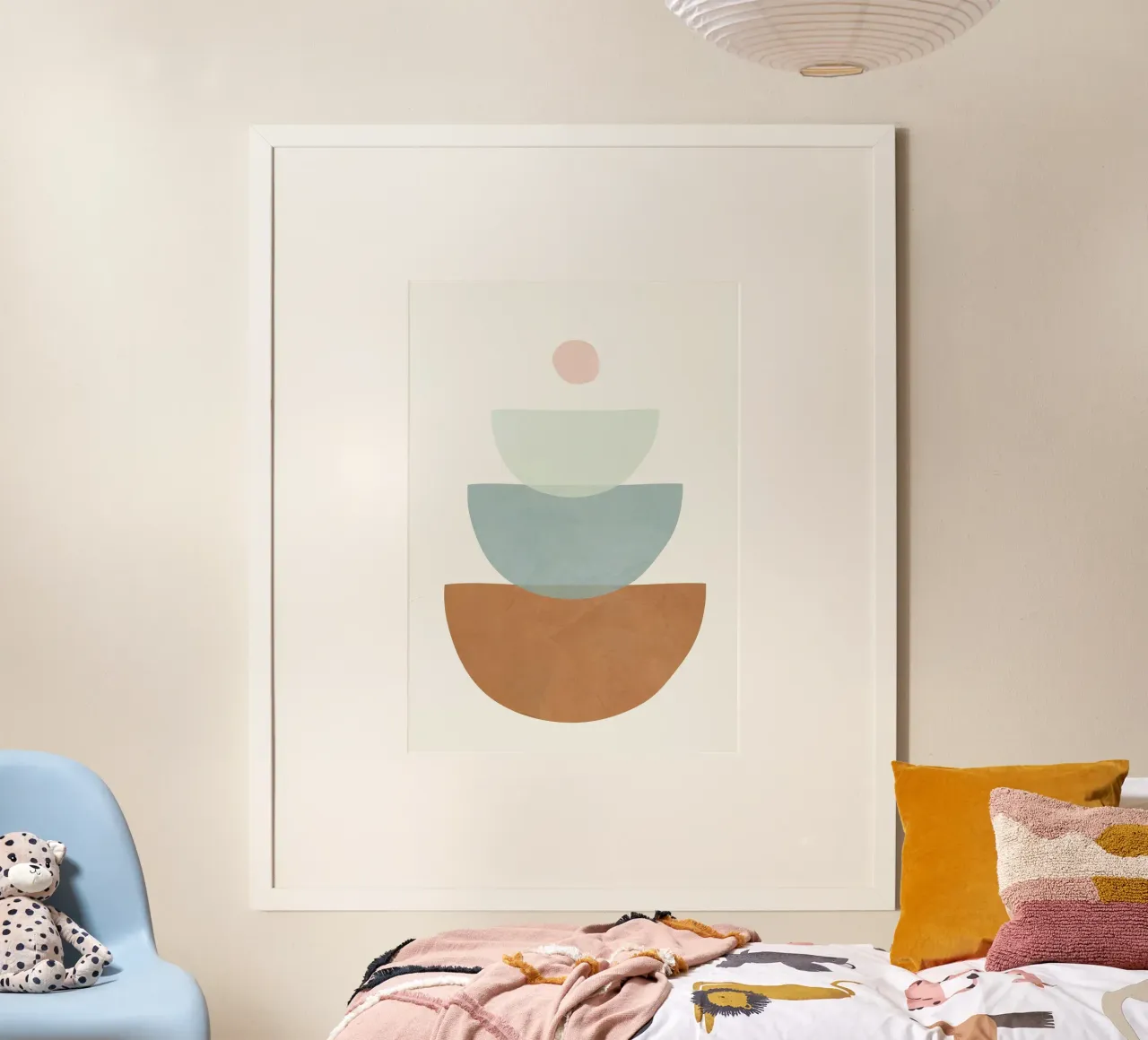 Soft Abstract Shapes 11 carta hahnemühle da Flow Line