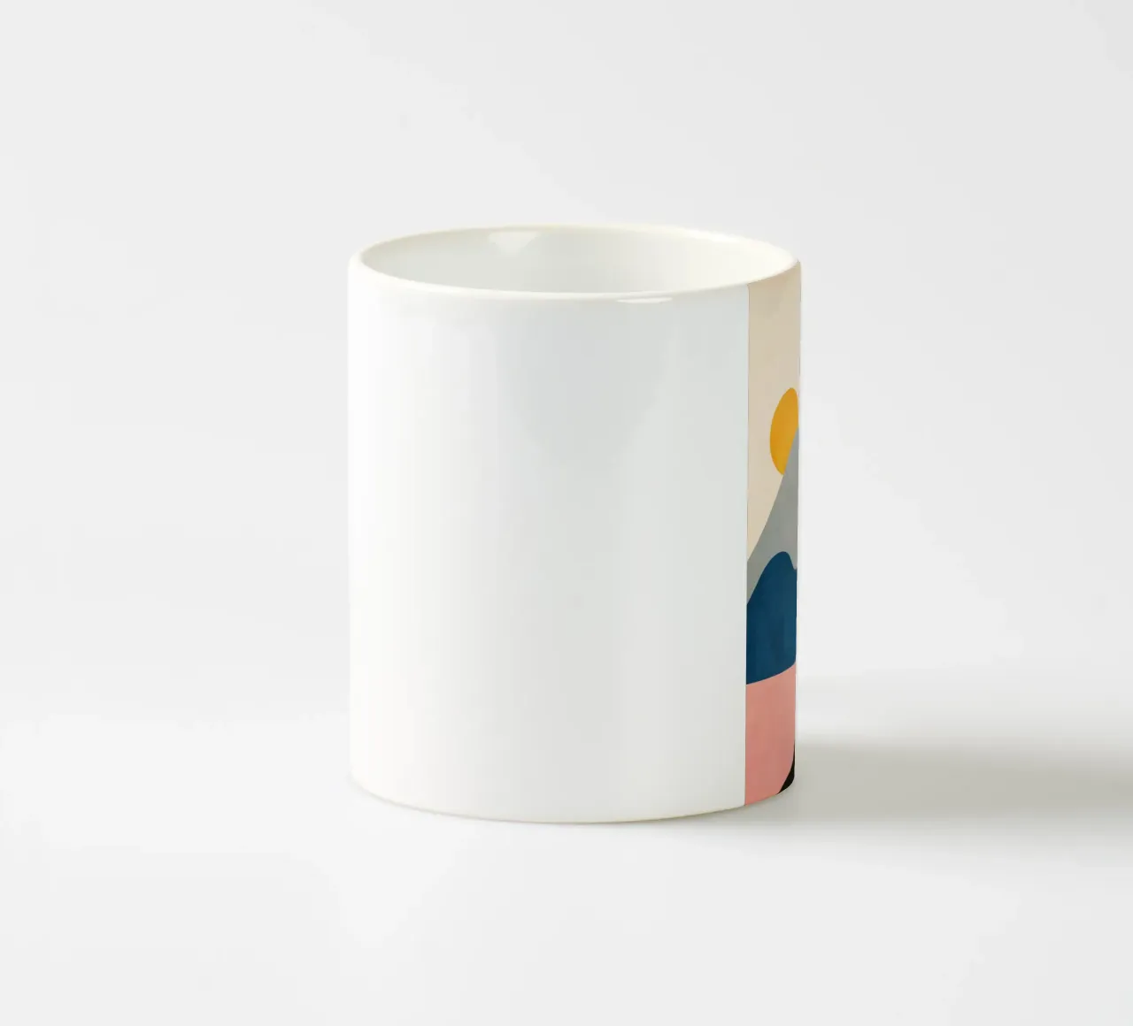 Warm Summer Sunset 01 tazza in ceramica da Flow Line