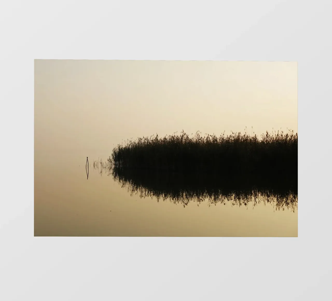 Spätherbst am Plattensee, Ungarn PVC Plane von Simon Koy