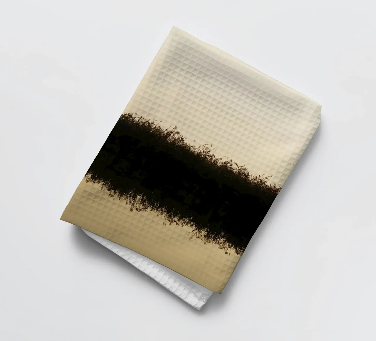 Spätherbst am Plattensee, Ungarn Geschirrtuch von Simon Koy