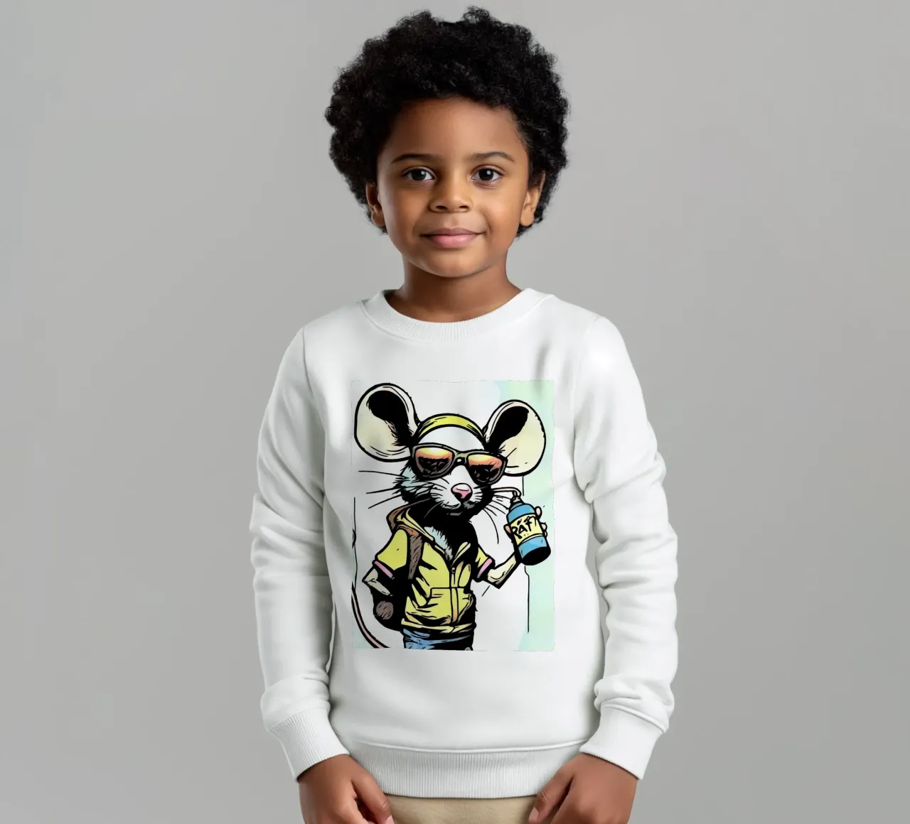 Animaux Pop Art #1 sweat enfant de ZAMART - PopArt