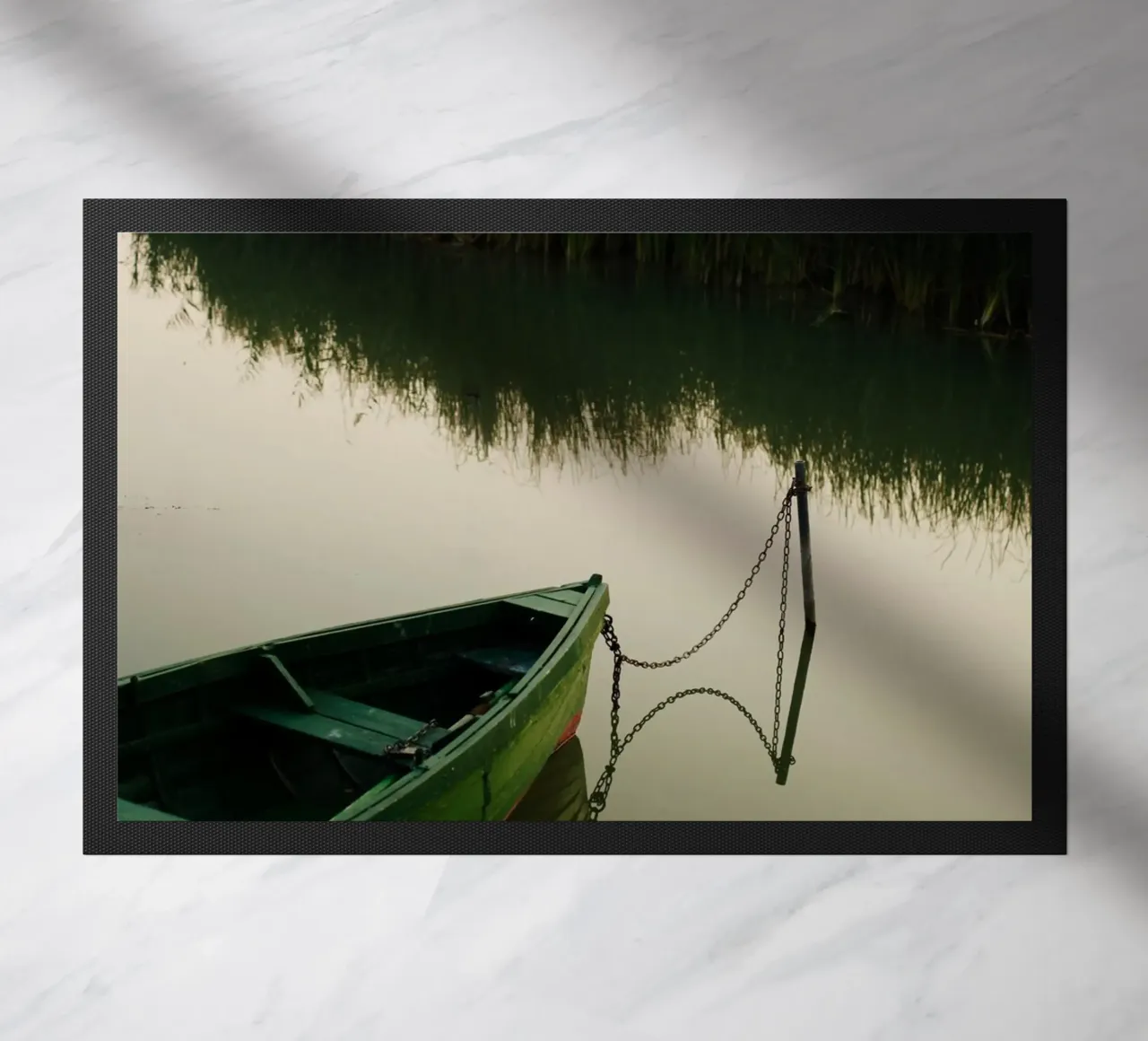 Riflesso sul lago Balaton, Ungheria zerbino da Simon Koy