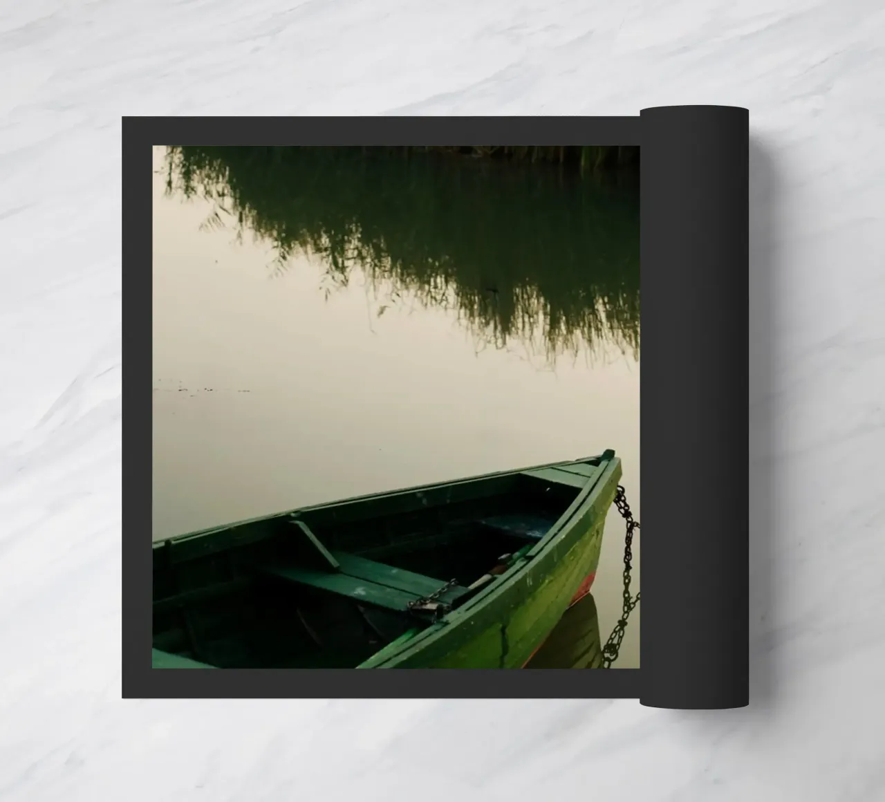 Riflesso sul lago Balaton, Ungheria zerbino da Simon Koy
